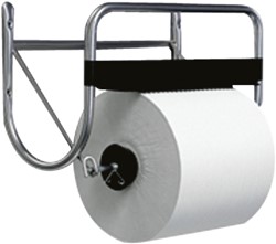 Poetsrolhouder Satino CR1 aluminium 332380