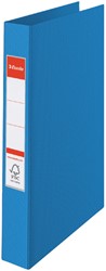 Ringband Esselte Vivida A4 2-rings O-mech 25mm PP blauw