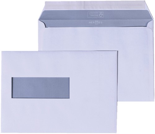 Envelop Hermes EA5 156x220mm venster 4X11links 500 stuks-2