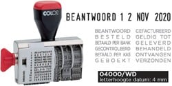 Datumstempel Trodat Printy 4750 Betaald Op - Datumstempels voor bedrijven & particulieren - Colopshop.be thumbnail