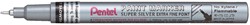 viltstift Pentel MFP10 ronde punt  0.7mm zilver