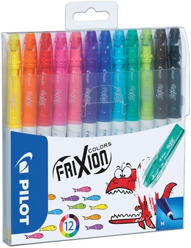 Viltstift PILOT SW-FC Frixion assorti 0.4mm
