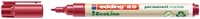 Viltstift edding 25 EcoLine rond 1mm rood