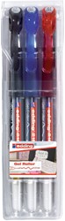 Gelschrijver edding 2185 M assorti etui à 3 stuks