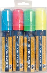 Krijtstift Securit SMA-720 blok ass 7-15mm blister à 4st