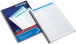 Doorschrijfkasboek Atlanta A4 50x2vel met BTW