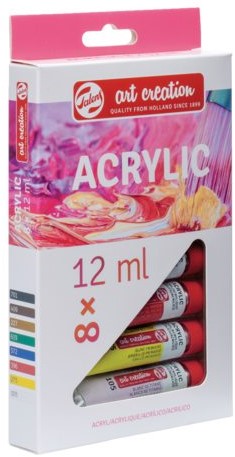 Acrylverf Talens Art Creation assorti blister à 8stuks
