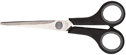 Schaar Quantore 170mm soft grip zwart