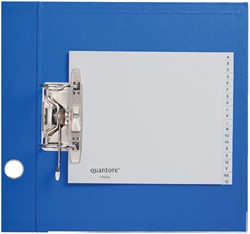 Ordneralfabet Quantore 2-gaats 18x23 PP grijs