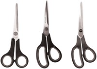 Schaar Quantore 170mm soft grip zwart-2