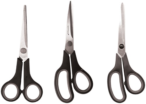 Schaar Quantore 170mm soft grip zwart-2