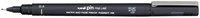 Fineliner Uni-ball Pin 0,4mm zwart