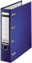 Giro/bank Ordner Leitz 1062  met dubbele mechaniek 80mm PP A4 blauw