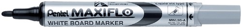 Viltstift Pentel MWL5 Maxiflo whiteboard zwart 1mm