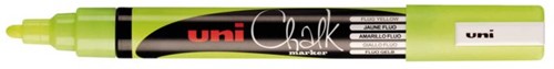 Krijtstift Uni-ball rond 1.8-2.5mm fluor geel