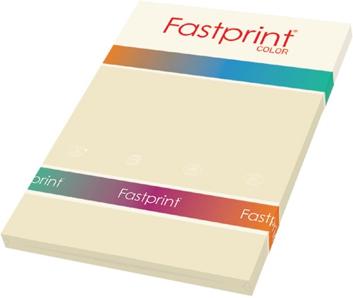 Kopieerpapier Fastprint A4 80gr roomwit 100vel