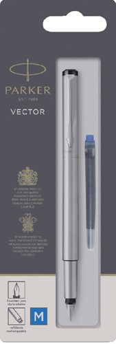 Vulpen Parker Vector stainless steel medium