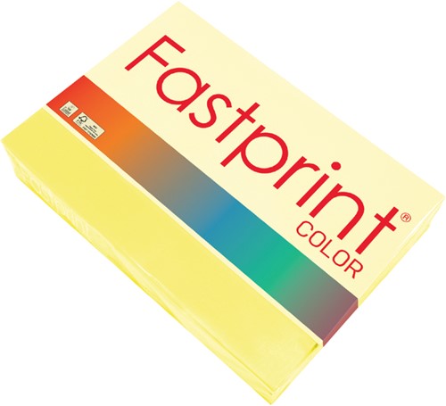 Kopieerpapier Fastprint A3 80gr zwavelgeel 500vel