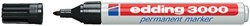 Viltstift edding 3000 rond 1.5-3mm zwart