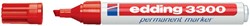 Viltstift edding 3300 schuin 1-5mm rood