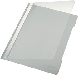 Snelhechter Leitz standaard A4 PVC grijs