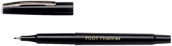 Fineliner PILOT SW-PPF zwart 0.4mm
