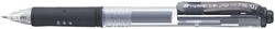 Gelschrijver Pentel K157 zwart 0.4mm