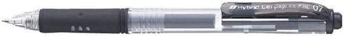 Gelschrijver Pentel K157 zwart 0.4mm