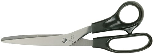 Schaar Quantore 210mm +plastic handvat zwart