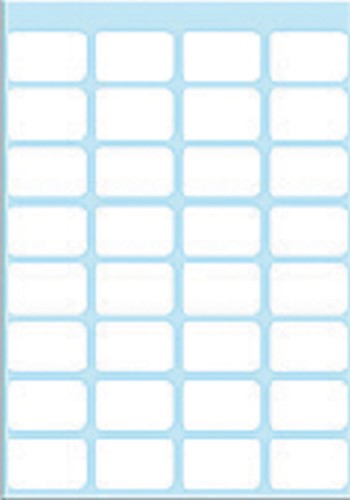 Etiket HERMA 3640 12x19mm wit 224stuks