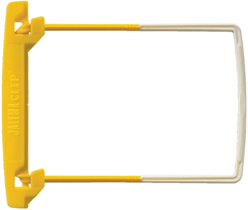 Bundelmechaniek JalemaClip Plus geel 100 stuks