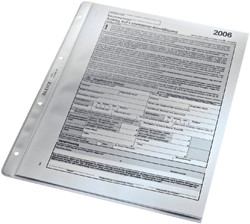 Showtas Leitz Premium copy safe 0.12mm 4-gaats PP A4 glashelder