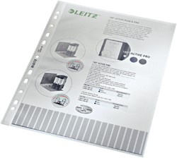 Showtas Leitz Premium 0.10mm PP A4 transparant