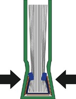 Inbindomslag Leitz 10.5mm harde kaft zwart-3