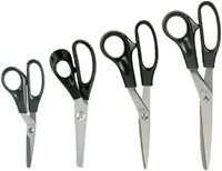 Schaar Quantore 160mm + plastic handvat zwart-2