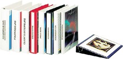 Presentatieringband Esselte A4 23-rings O-mech 20mm zwart
